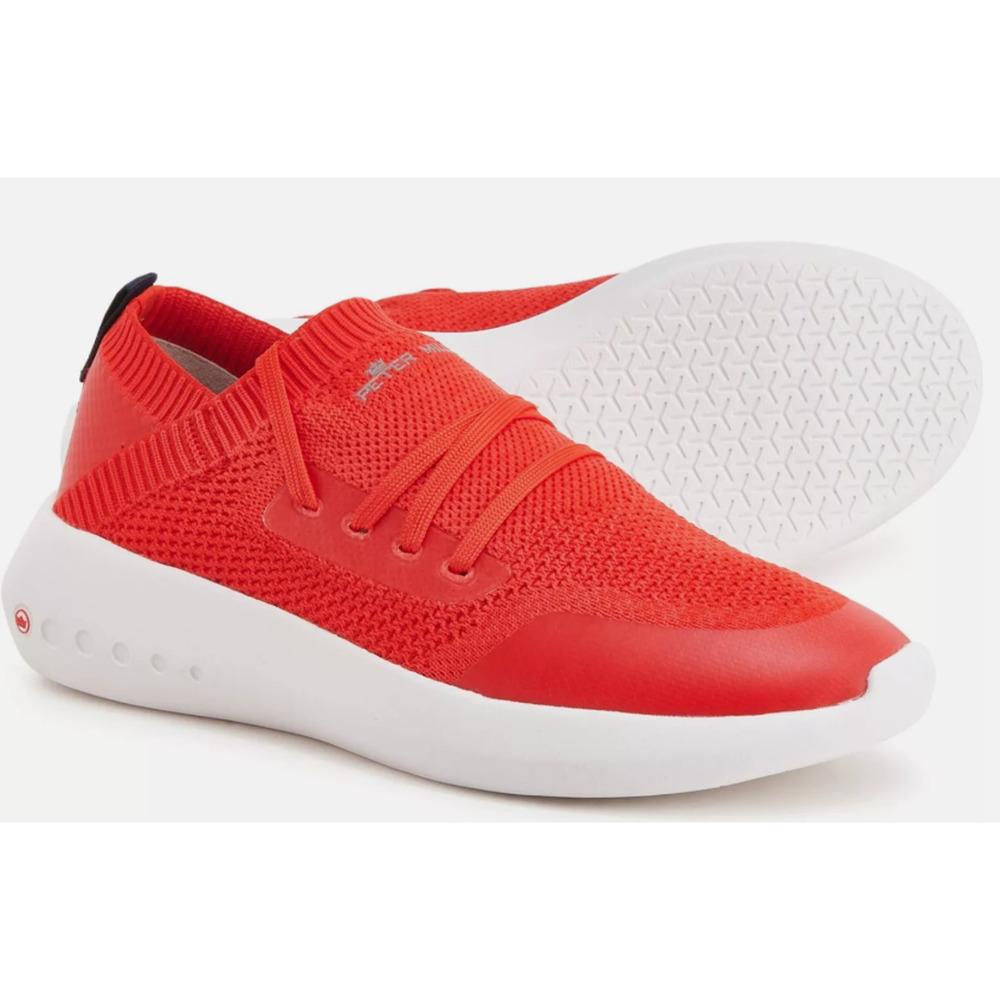 Peter Millar Ladies Hyperlight Glide Sneakers - Red size 7